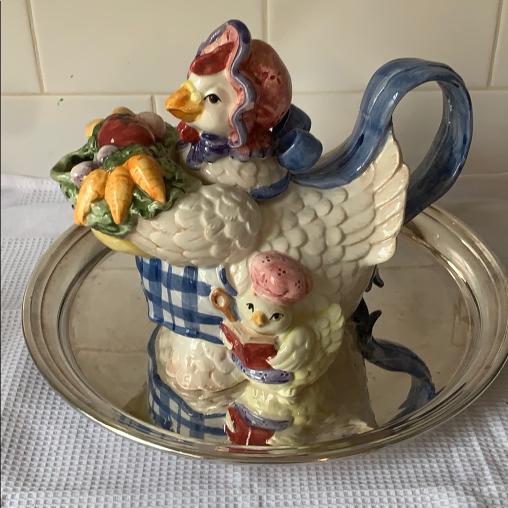 Fitz & Floyd Tea Pot